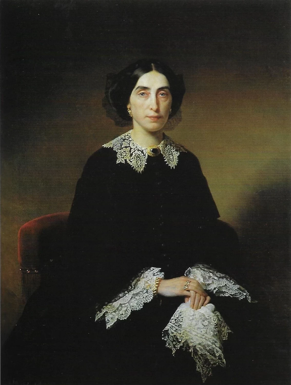 Ritratto di Teresa Puricelli GuerraTorri, 1855